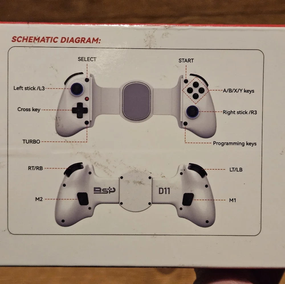 D11 Mobile Gaming Controller Android
